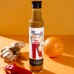 Miso salad dressing by Get Dressed Kitchen — walnut oil,
umami rich, made in Australia