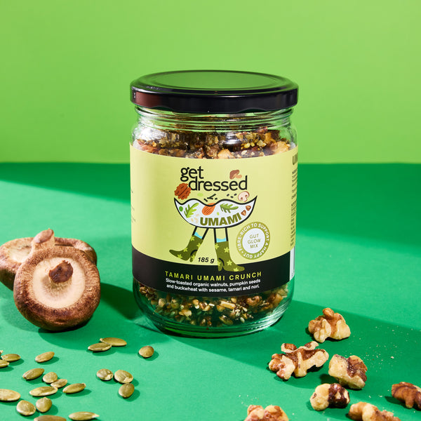amari Umami Crunch organic meal topper with nori and
shiitake — Get Dressed Kitchen